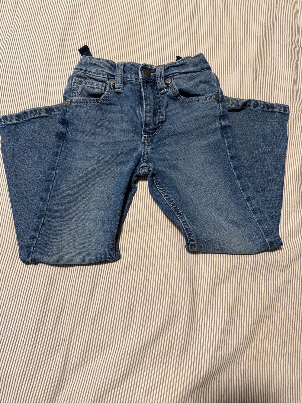 Wrangler 20X Boys Size 6 Slim Blue Denim Western Bootcut Jeans